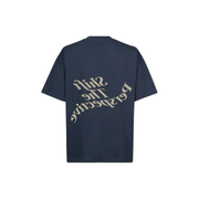 Perspective Blue Oversized Tee