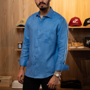 Camisas de lino mangas largas