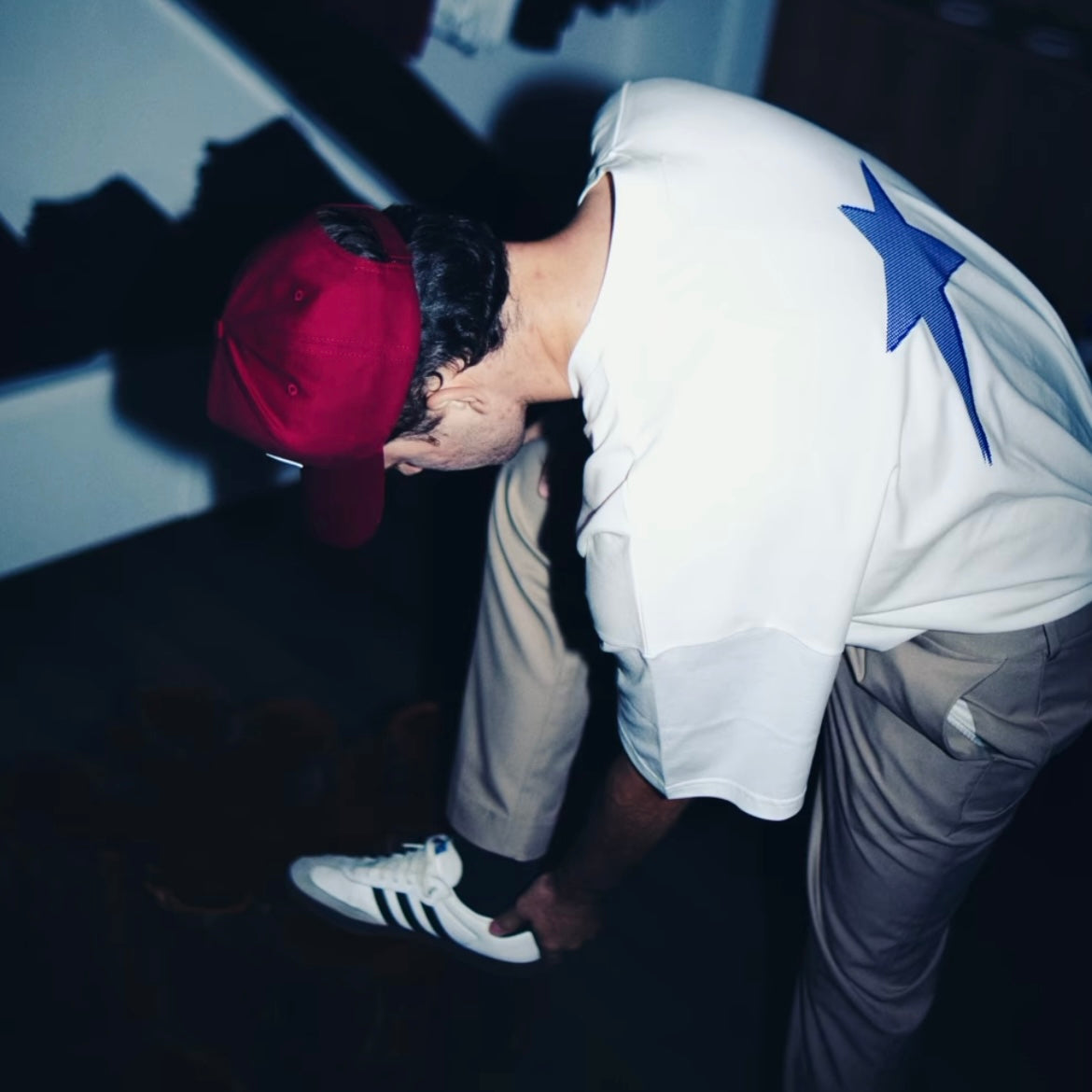 Stars Circle Oversized Tee