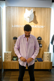Camisas de lino mangas largas