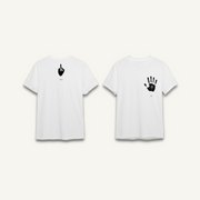 Hi Bye - Camiseta blanca ajustada