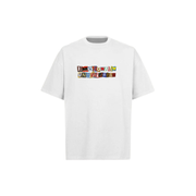 Emotionally Unavailable White Oversized Tee