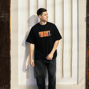 Hide Love Black Oversized Tee
