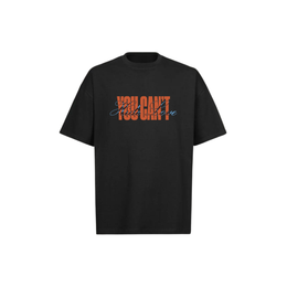 Camiseta negra extragrande Hide Love