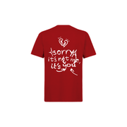 Sorry, Its you Red Slim Tee