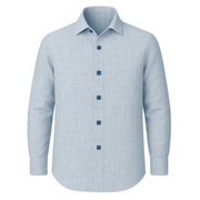 Camisas de lino mangas largas