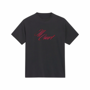 Off Court Black Oversized Tee