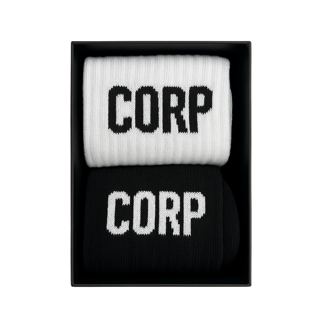 Lobo Corp B&W Socks