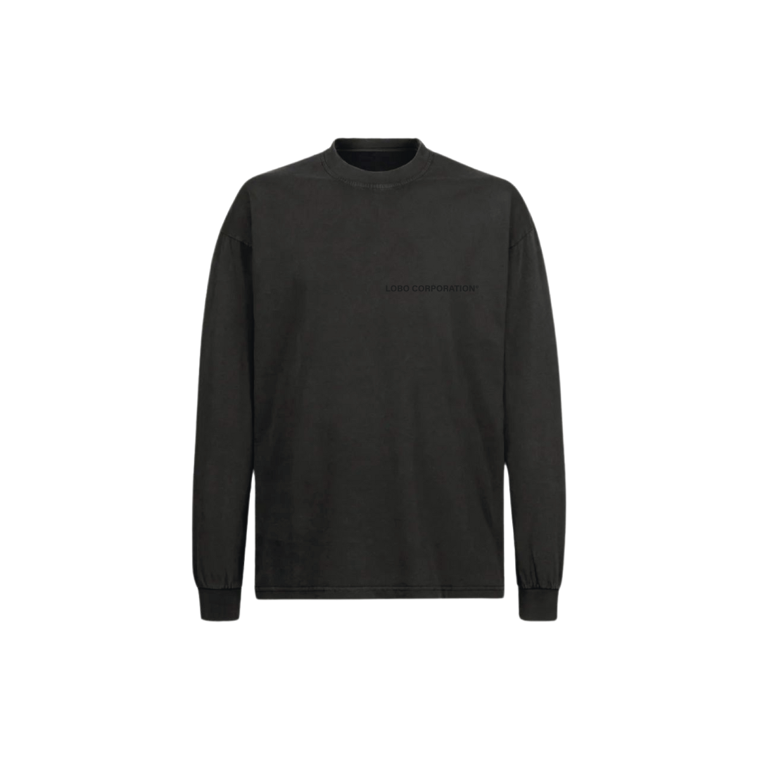 Sudadera negra de Lobo Corporation