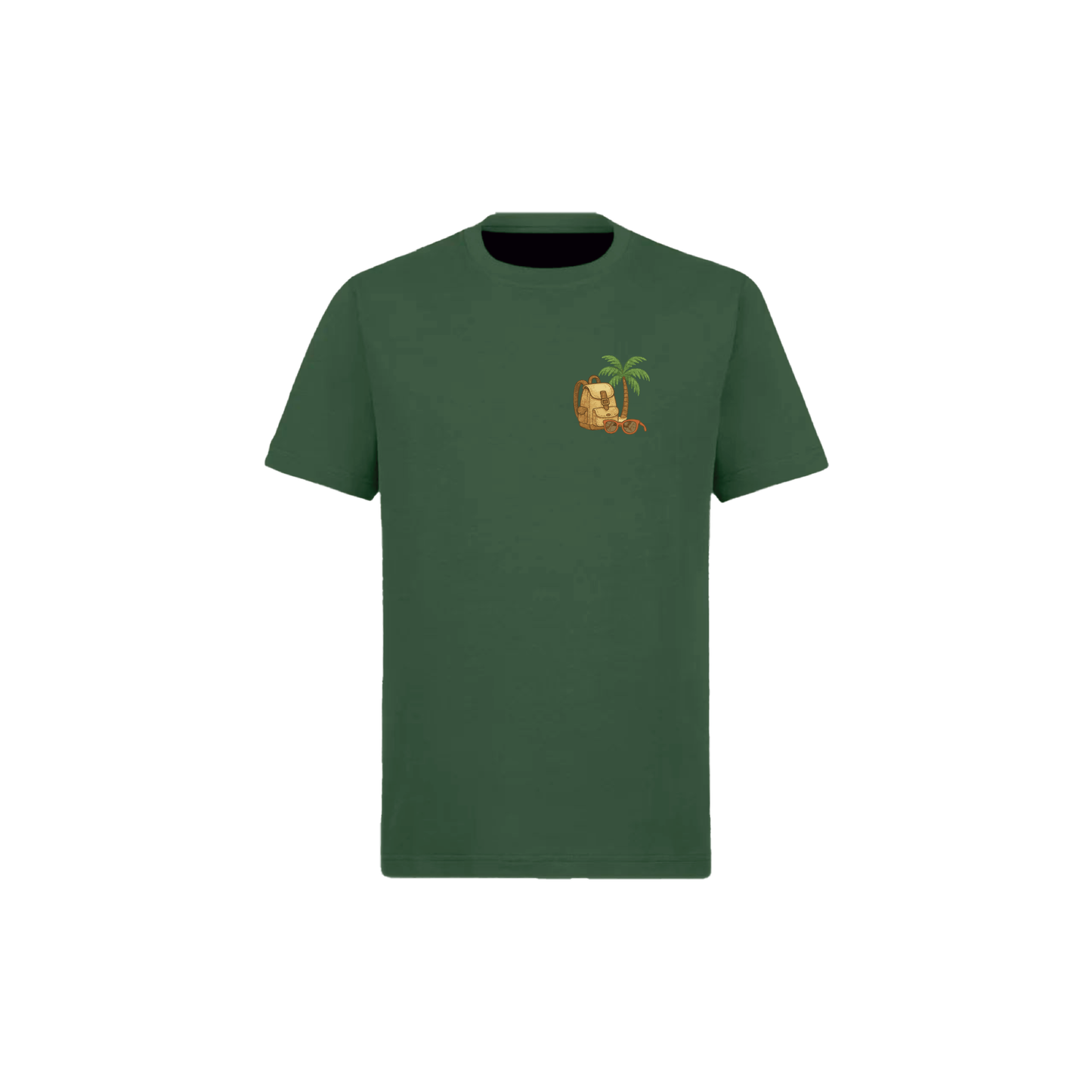 Ready For Sun Green Slim Tee