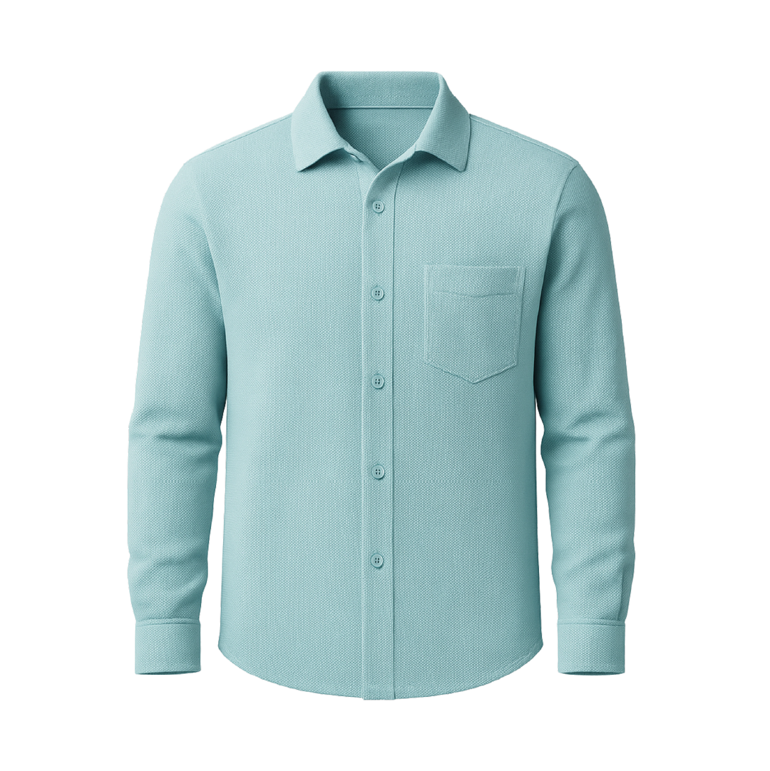 Camisa Piqué Mangas Largas Vol.1