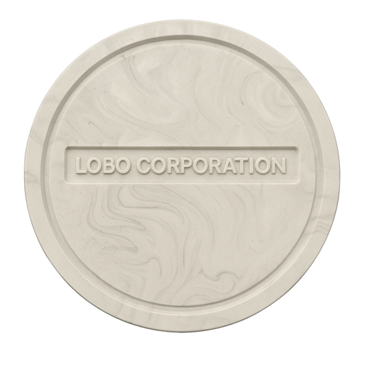 Bandeja redonda mini de Lobo Corp