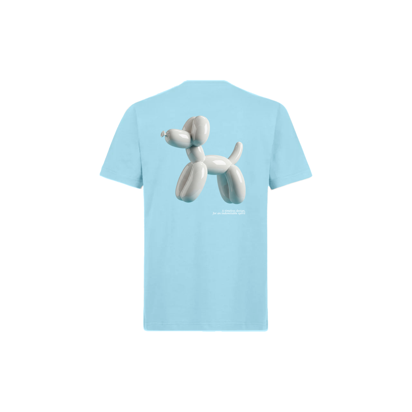Wolfin Light Blue Slim Tee