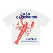 Club Fresh White Oversized Tee