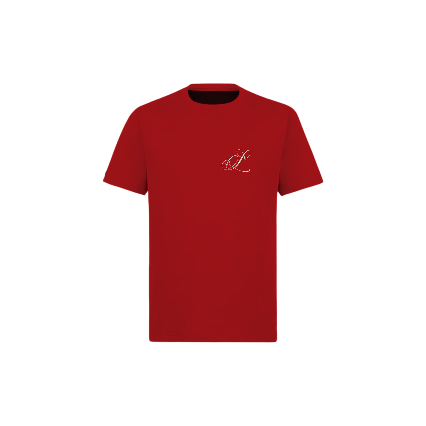 Lobo Cursive Red Slim Tee