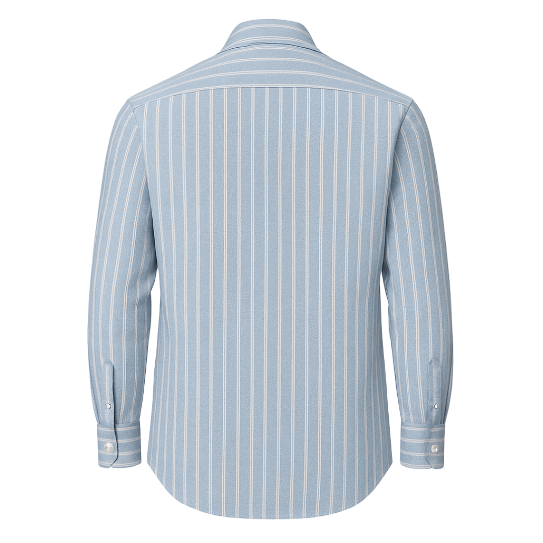 Camisa de lino a rayas