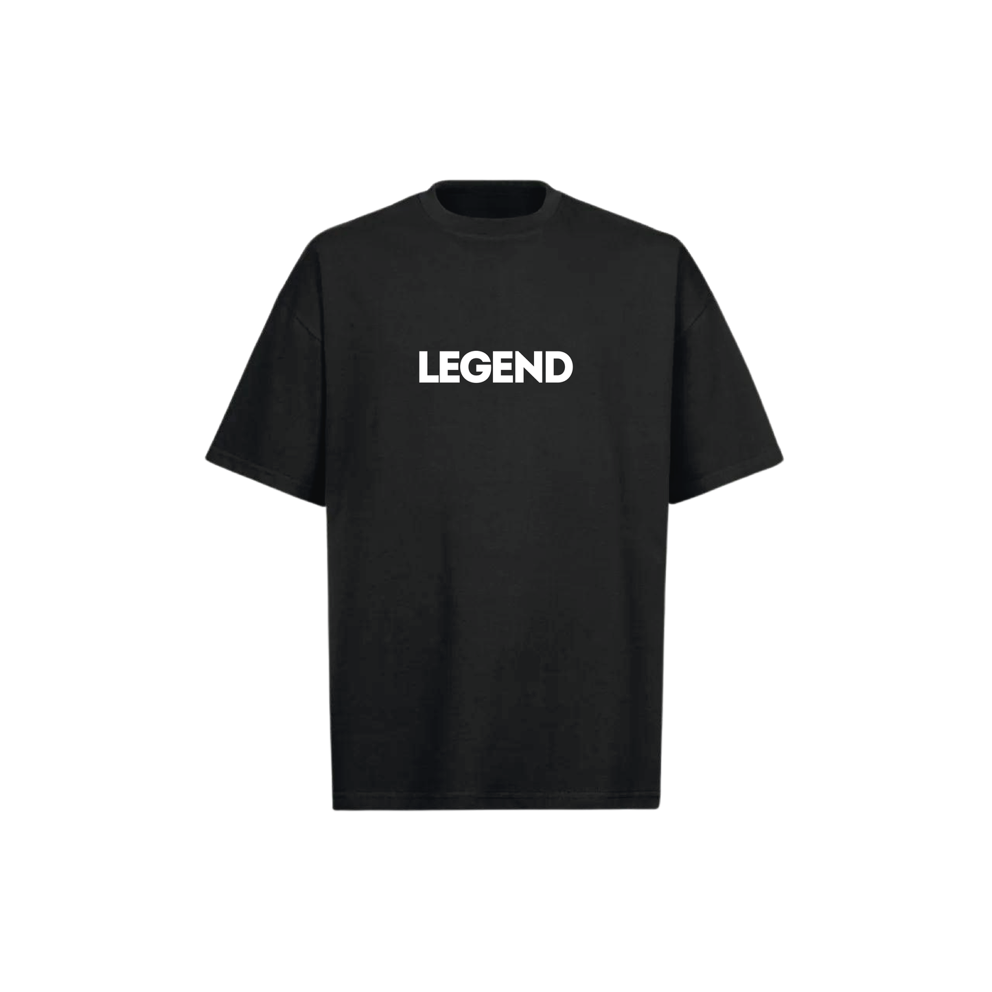 Legend Black Oversized Tee