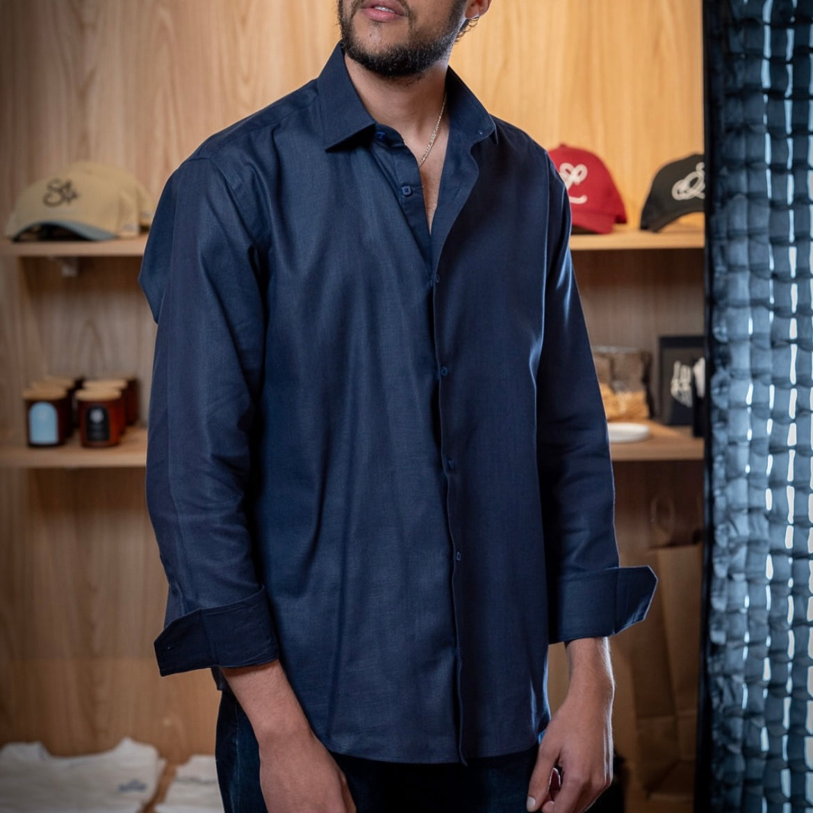 Camisa Piqué Mangas Largas Vol.1