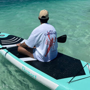 Club Fresh White Oversized Tee