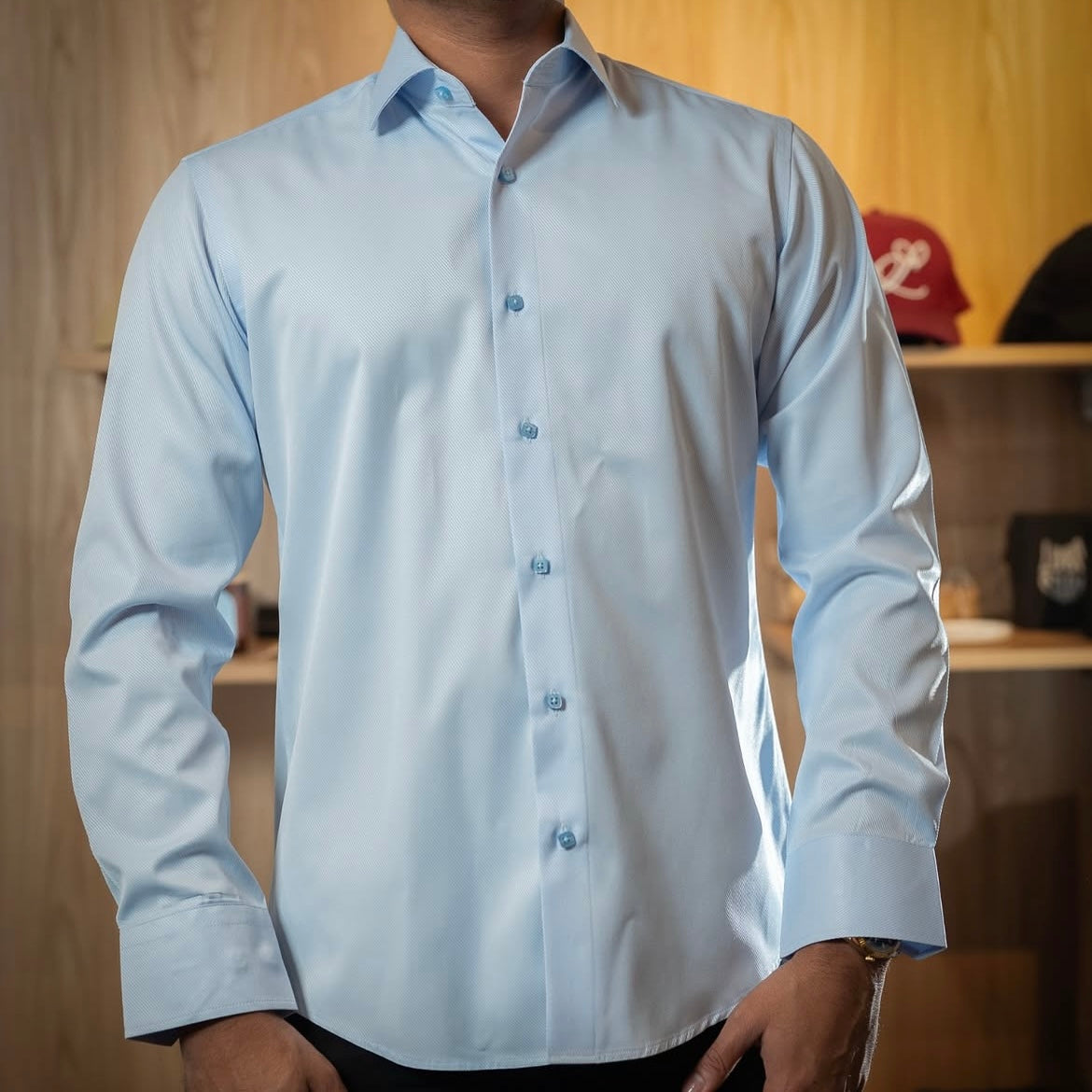 Camisas Piqué Mangas Largas Vein