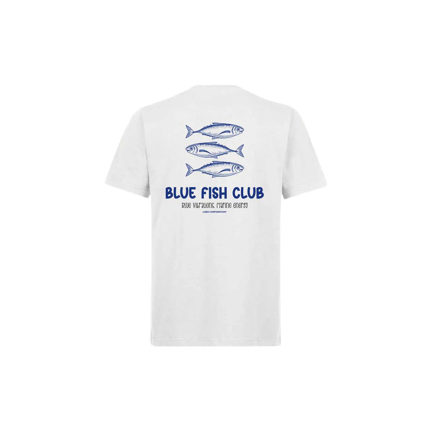 Camiseta ajustada blanca de Blue Fish
