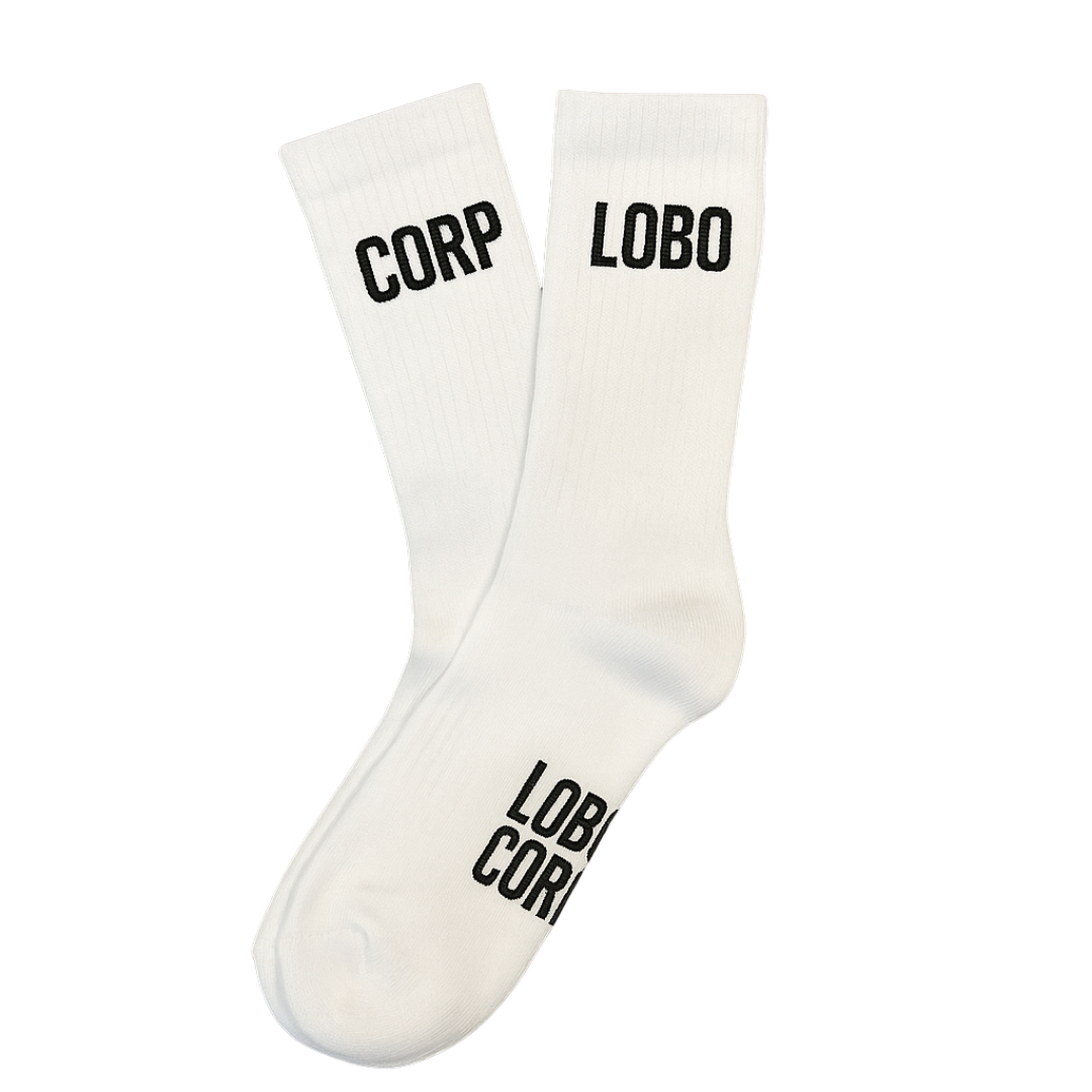 Lobo Corp B&W Socks