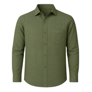 Camisas de Lino Mangas Largas