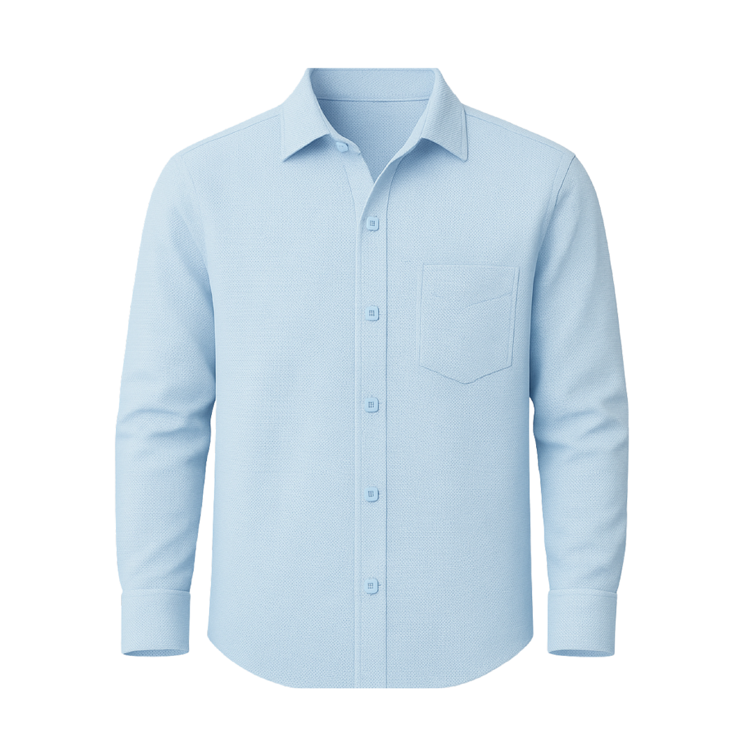 Camisa Piqué Mangas Largas Vol.1