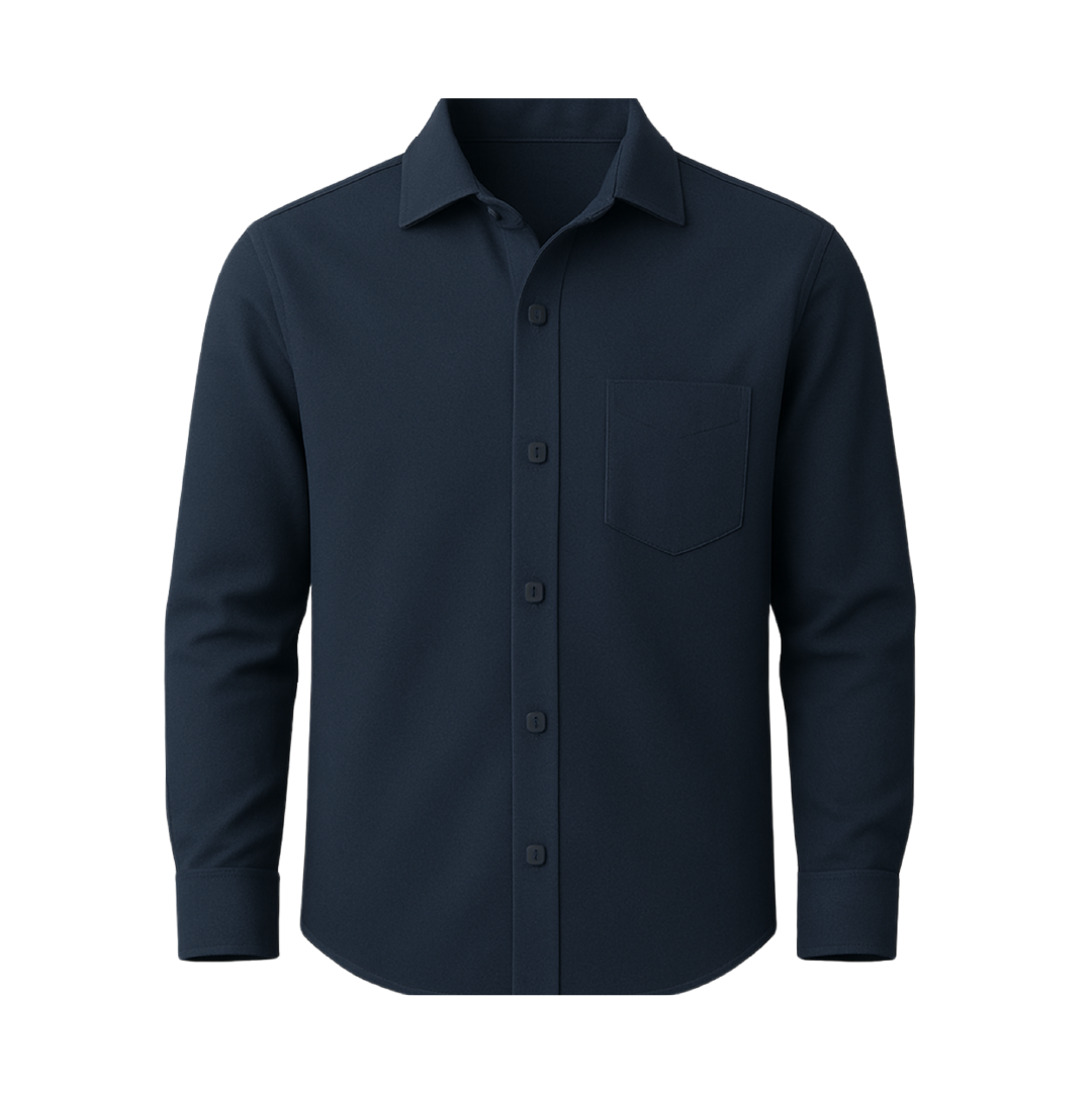 Camisa Piqué Mangas Largas Vol.1