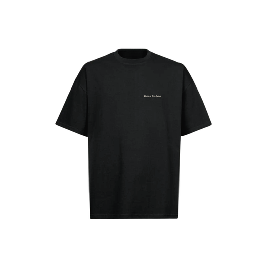 Raised As Gods Black Oversized Tee