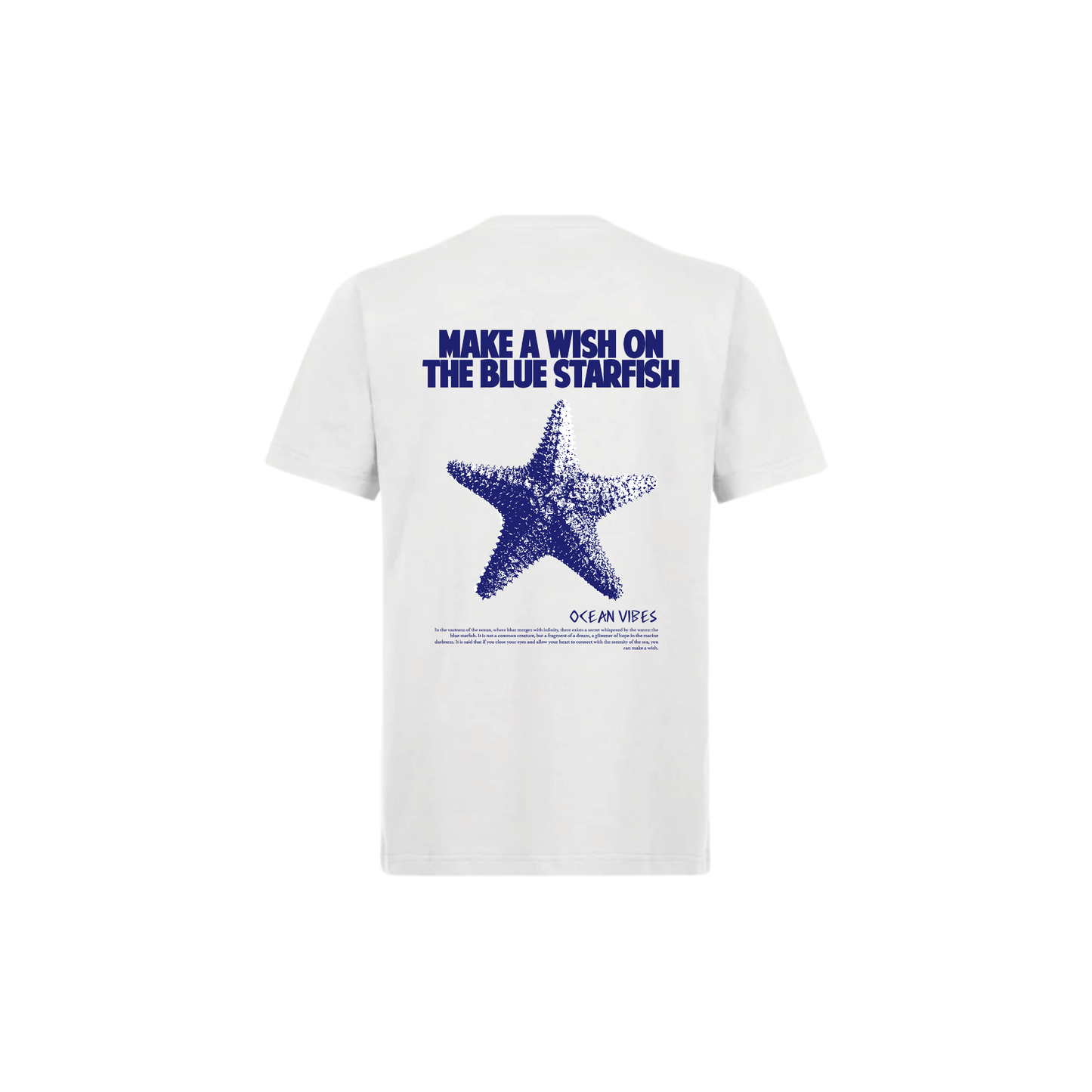 Starfish White Normal Size Tee