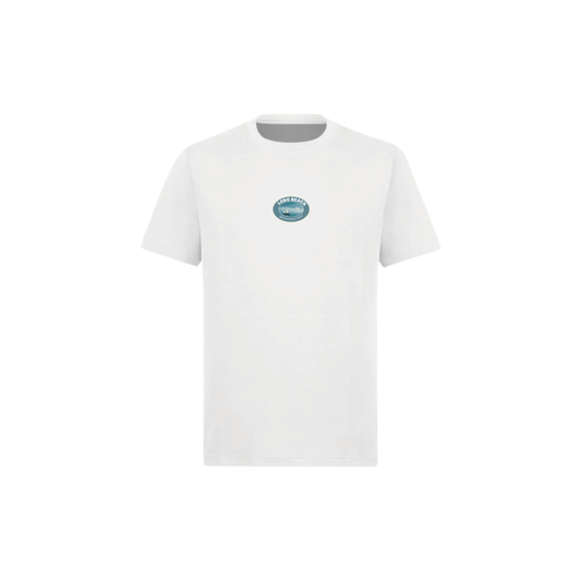 Camiseta blanca de talla normal Lobo Beach Sail