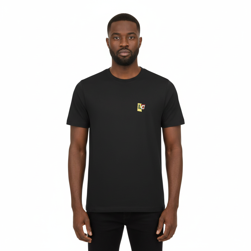 LC Magazine Black Slim Tee