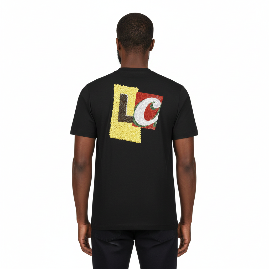 LC Magazine Black Slim Tee