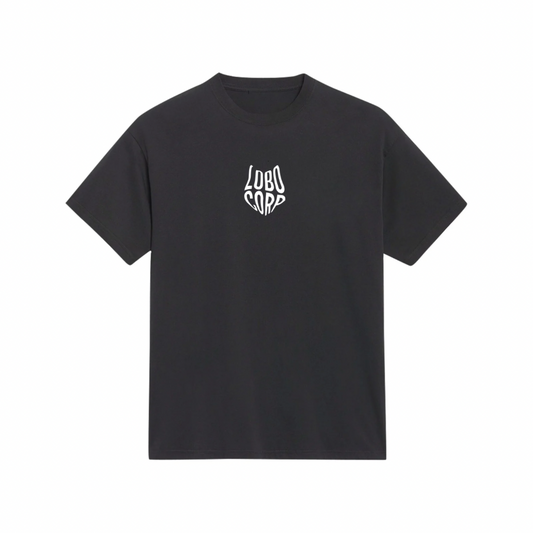 Classic Lobo Logo Oversized Black