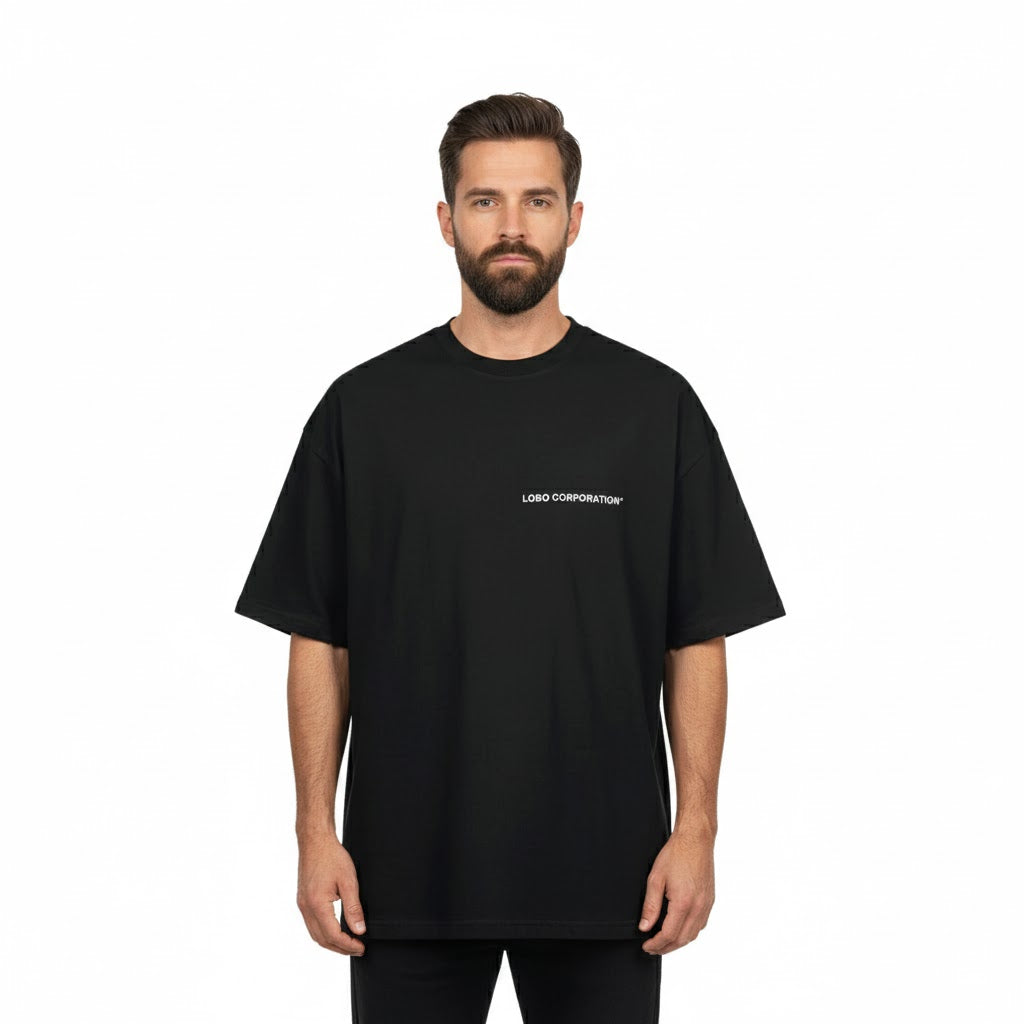 Camiseta básica oversize de Lobo Corporation