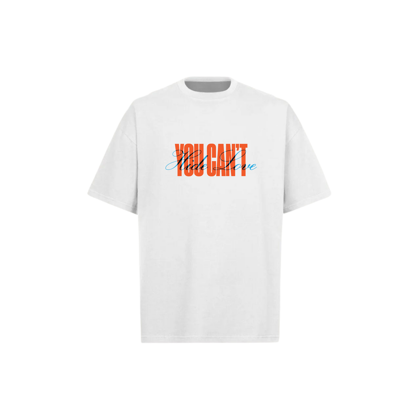 Camiseta extragrande Hide Love